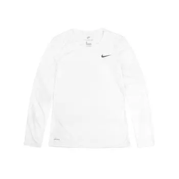 Nike Женский топ с длинными рукавами legendS Cu7545 100 NIWT3 whiteL