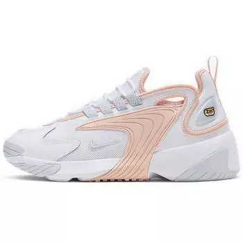 Nike Zoom 2K Icon Clash — белые женские кроссовки кораллового цвета Aura AO0354-108