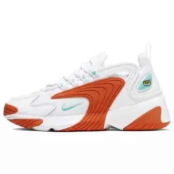 Nike Zoom 2K Icon Clash - Женские кроссовки White Cosmic Clay Orange Light-Aqua AO0354-105