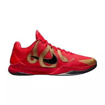 Nike Zoom Kobe 5 Protro Year of the Mamba - University Red Мужские кроссовки Черный Металлик-Золото HF5182-600 40.5