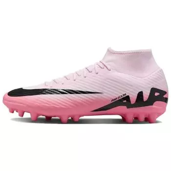 Кроссовки мужские Nike Zoom Mercurial Superfly 9 Academy AG Mad Brilliance Pack розовые-пенистые черные DJ5622-601 41