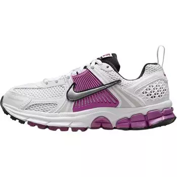 Nike Zoom Vomero 5 Яркая фуксия (GS) Детские кроссовки Белый Чисто-Платиновый Металлик-Платина HF6998-102 35.5