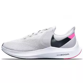 Nike Zoom Winflo 6 Атмосфера Серые Розовые Мужские Кроссовки Черный AQ7497-011 44
