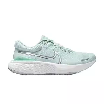 Nike ZoomX Invincible Run Flyknit 2 Barely Green Mint Foam Женские кроссовки металлик-серебристый белый DC9993-301 35.5