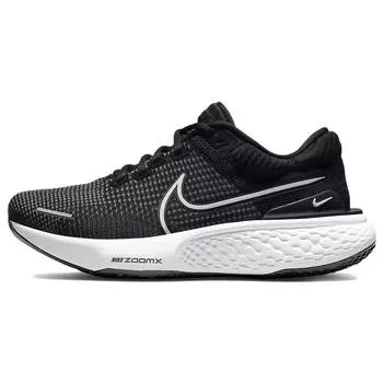 Nike ZoomX Invincible Run Flyknit 2 Черно-белые женские кроссовки Summit-White DC9993-001 36