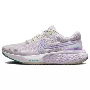 Nike ZoomX Invincible Run Flyknit 2 Doll Neptune Зеленые женские кроссовки Фиолетовый Light-Bone Light-Iron-Ore DC9993-002 36