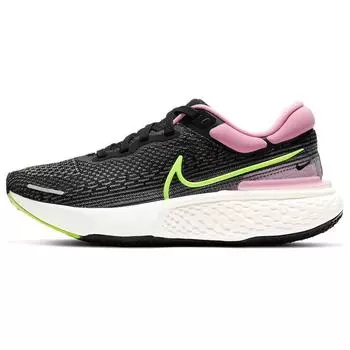 Nike ZoomX Invincible Run Flyknit Black Elemental Pink Женские кроссовки Cyber CT2229-002 41