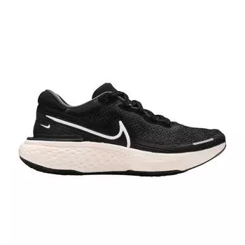 Nike ZoomX Invincible Run Flyknit Черно-белые женские кроссовки Iron-Grey Volt CT2229-001 35.5