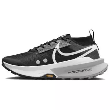 Nike ZoomX Zegama 2 Black Wolf Grey женские кроссовки антрацитово-белые FD5191-001 36