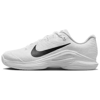 NikeCourt Air Zoom Vapor 12 HC Белые Черные Женские Кроссовки Summit-White FV5554-100 35.5