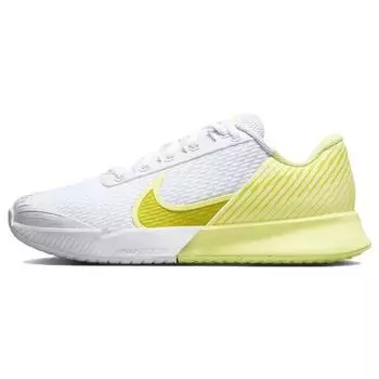 Nikecourt Air Zoom Vapor Pro 2 HC Белые женские кроссовки высокого напряжения Luminous-Green DR6192-104 42