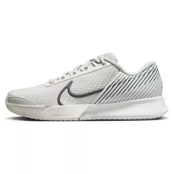 NikeCourt Air Zoom Vapor Pro 2 Phantom Iron Grey Женские кроссовки White Photon-Dust Light-Bone DR6192-002 35.5
