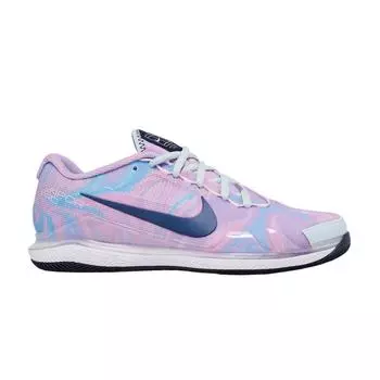 NikeCourt Air Zoom Vapor Pro Pink Foam Glacier Blue Женские кроссовки White Midnight-Navy CZ0222-400 38