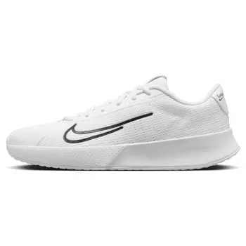 NikeCourt Vapor Lite 2 HC Белые Черные мужские кроссовки DV2018-100 41