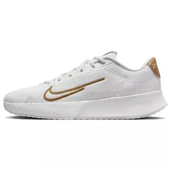 NikeCourt Vapor Lite 2 HC Sail Desert Ocher Женские кроссовки Кремовые DV2019-102 36