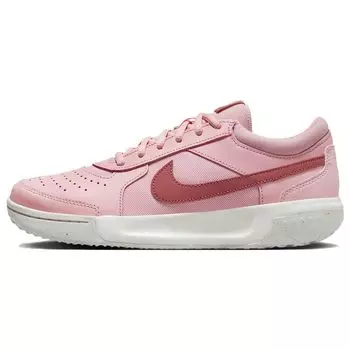 NikeCourt Zoom Lite 3 Pink Bloom Adobe Женские кроссовки Sail Coconut-Milk DV3279-600