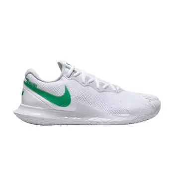 NikeCourt Zoom Vapor Cage 4 Rafa White Kelly Green Мужские кроссовки DD1579-103 42