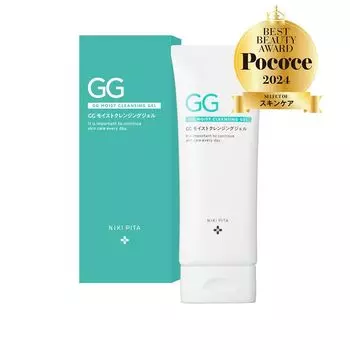 Nikipita GG Увлажняющий очищающий гель Глицилглицин Растительный конжаковый шарик Азелаиновая кислота Ниацинамид Витамин С Керамиды Интенсивный уход за порами 8 видов
