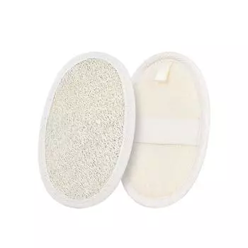 (Никита) 2 шт. отшелушивающей губки, натуральное полотенце, губка-скраб для тела, перчатки для мужчин и женщин, подходящие для купания в спа-центре One Size бежевый