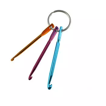 (Никита) 3 шт. смешанный алюминиевый крючок для вязания, игла для плетения пряжи, набор инструментов «сделай сам» One Size