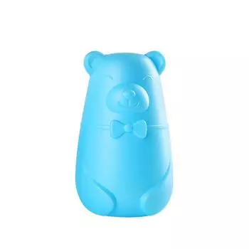 (Никита) Автоматический очиститель для унитаза, помощник в бутылке со смывом, удивительный дезодорант для туалета One Size синий