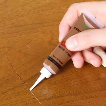 (Никита) Краска для отделки мебели из массива дерева, цветная паста для пола One Size коричневый