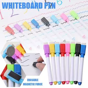 (Никита) Маркер для доски, 5 мл, 8 цветов, детская стираемая ручка на водной основе на водной основе One Size