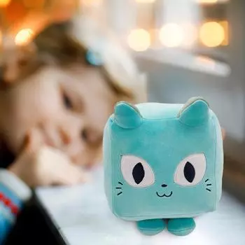 Nikitas Cat Plush Cute Cat Plush Kawaii Cat Мягкая набивка для детей One Size