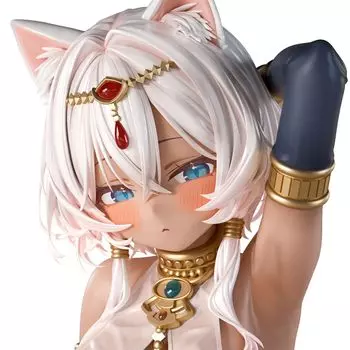 Nikkan Girl Brown Cat Girl Maw масштаб окрашенная готовая фигурка 1/4