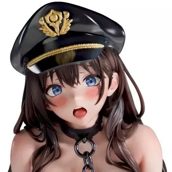 Nikkan Girl Restraint Police Chiharu масштабная покрашенная готовая фигурка [Перепродажа] 1/6