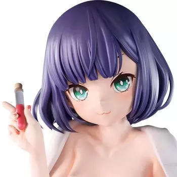 Nikkan Girl T Moisture Eye Scale окрашенная готовая фигурка вер.. 1/6