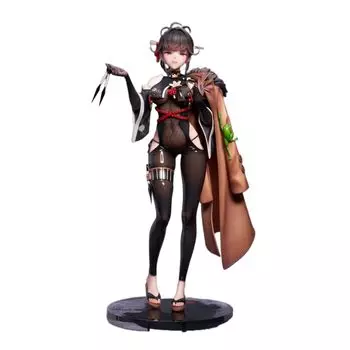 NIKKE Sakura Black Night Regular Edition масштабная ПВХ АБС окрашенная готовая фигурка Богиня Победы - Секрет 1/7 и