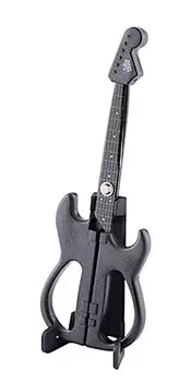 Nikken Cutlery SekiSound Guitar Scissors with Gift Boxed (Black) SS-20B Stand,