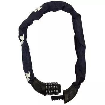 Nikko dial chain lock number can be N661C750BL Indigo Blue Wire diameter chain x 750mm 5-digit (unlocking changed) 6mm