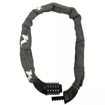 Номер замка с цепочкой Nikko Dial может быть N661C750GR Стальной серый Диаметр проволоки цепи x 750 мм 5-значный (разблокировка изменена) 6мм