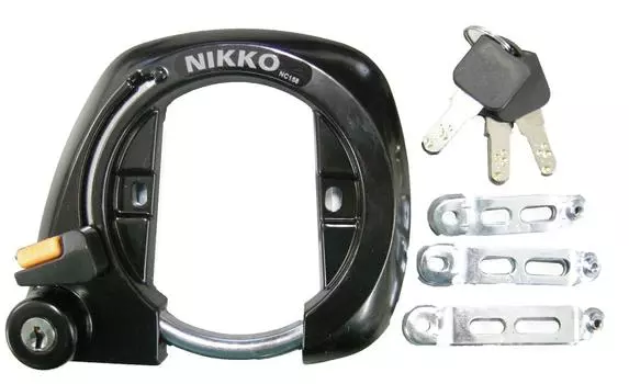 Nikko Dimple Ring Lock NC158 BK Black чёрный