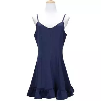 Нико Робин Костюм для косплея Платье-майка синего цвета Костюм на Хэллоуин Женский M