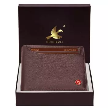 Николас Коричневый кожаный кошелек для мужчин Мужской кошелек с блокировкой RFID Кошельки Мужские кожаные коричневый