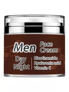 Никотинамид Гиалуроновая кислота Витамин С Мужской дневной и ночной крем увлажняющий и осветляющий мелкие морщины увлажняющий подтягивающий отбеливающий крем 5g