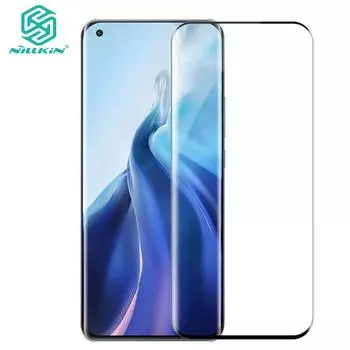 Nillkin 3D CP MAX полное покрытие закаленное стекло для Xiaomi Mi 11 антибликовое взрывозащищенное защитное стекло 9H