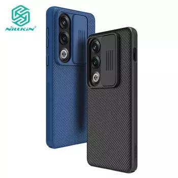 NILLKIN Чехол для телефона CamShield для OnePlus Ace 3V Nord CE4 5G, чехол-слайдер для камеры, жесткий ПК, роскошная противоударная задняя крышка OnePlus Ace 3V чёрный