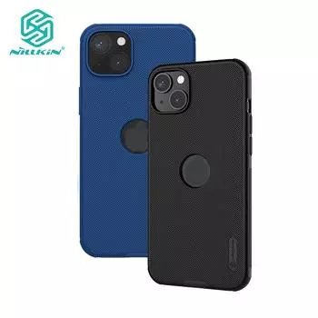 NILLKIN Чехол Super Frosted Shield Pro для iPhone 15 Plus, ультратонкий матовый чехол из ТПУ + ПК, противоударный чехол с защитой от отпечатков пальцев For iPhone 15 Plus чёрный