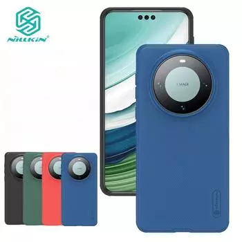 NILLKIN Чехол Super Frosted Shield Pro для Huawei Mate 60 Pro Plus, противоударная задняя крышка с защитой от отпечатков пальцев For Huawei Mate 60 Pro чёрный