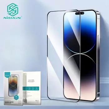 Nillkin CP + Pro Взрывозащищенное закаленное стекло для iPhone 15 Pro Max 15 Plus 15 Pro Полное покрытие Антибликовое защитное стекло для экрана For iPhone 15 чистый