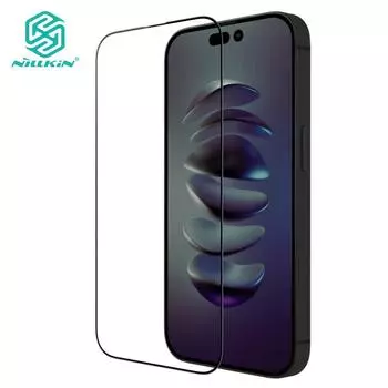 NILLKIN CP + Pro Защитная пленка из закаленного стекла для iPhone 14 Pro против царапин, отпечатков пальцев, антибликовая полноэкранная пленка 9H iPhone 14 Pro чёрный