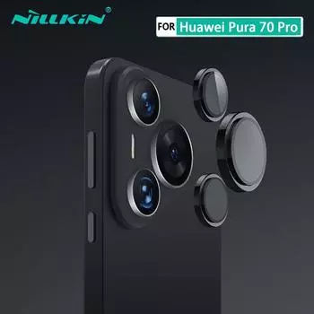 NILLKIN для Huawei Pura 70 Pro Plus Pro + Защитная пленка для объектива камеры Водонепроницаемая пленка с полным покрытием из закаленного стекла Huawei Pura 70