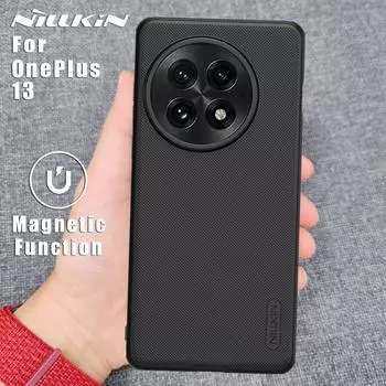 Чехол Nillkin для OnePlus 13 5G Frosted Pro Magnetic Adapt Matte Full Bump Back Cover для One Plus 13 for OnePlus 13
