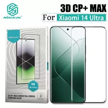 Nillkin для Xiaomi MI 14 Ultra Защитные пленки 3D CP + MAX Антибликовая взрывозащищенная защитная пленка из закаленного стекла MI 14 Ultra