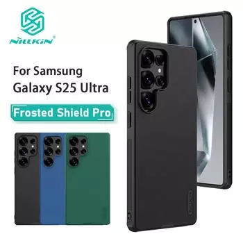 Nillkin For Samsung Galaxy S25 Ultra Case Super Frosted Shield Pro Ultra-Thin Hard PC Protection Back Cover Samsung Galaxy S25 Ultra красный