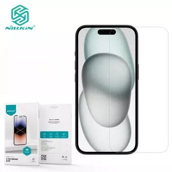 NILLKIN H+ Pro закаленное стекло для iPhone 15 антибликовое прозрачное 9H противовзрывное защитное стекло для экрана iPhone 15 чистый
